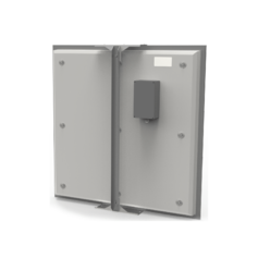 Знак дорожный светодиодный «Пешеходный переход 5.19.1» (с внутренним освещением)